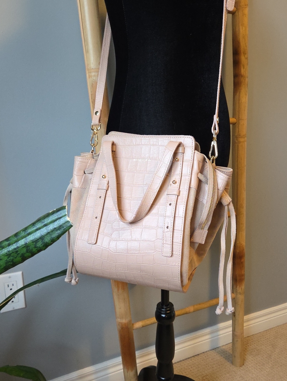 My Best Bag FIRENZE Tote Bag in Pale Pink